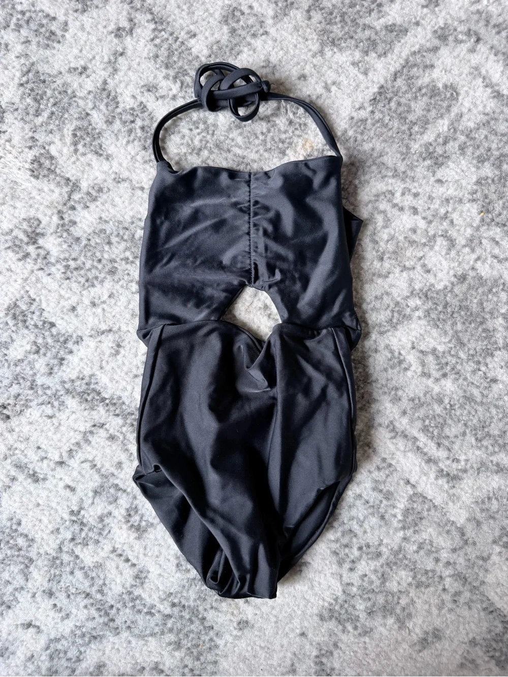 Baby Black One-Piece Swimsuit
